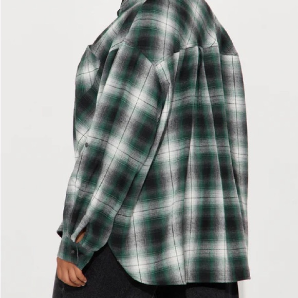 Plus Size Fashion Nova Shannon Plaid Flannel - Picture 2 of 4